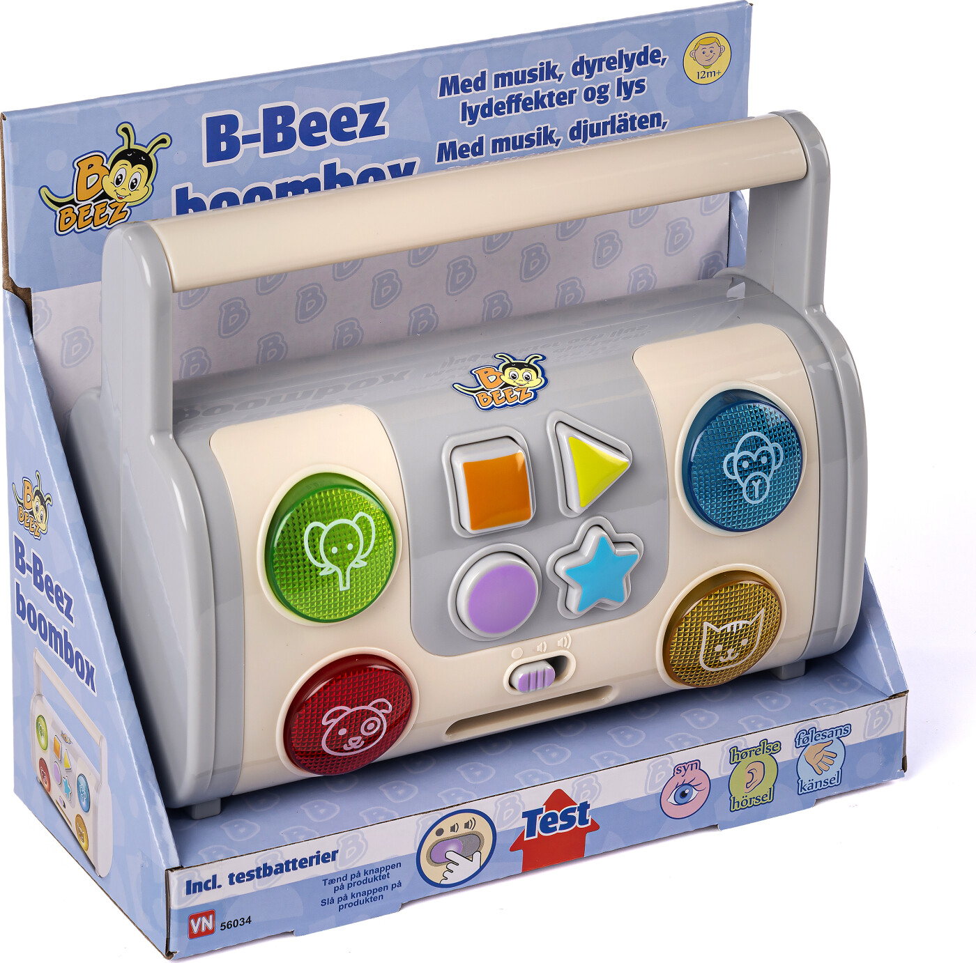 B-beez - Boombox Aktivitetslegetøj Til De Små - Vn 56034