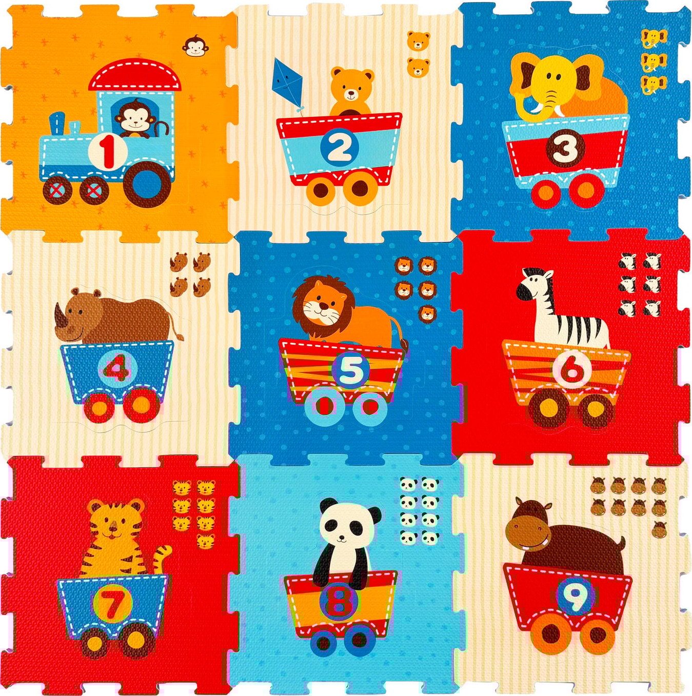 B-beez - Legemåtte I Skum - 19 Dele - Vn 53004