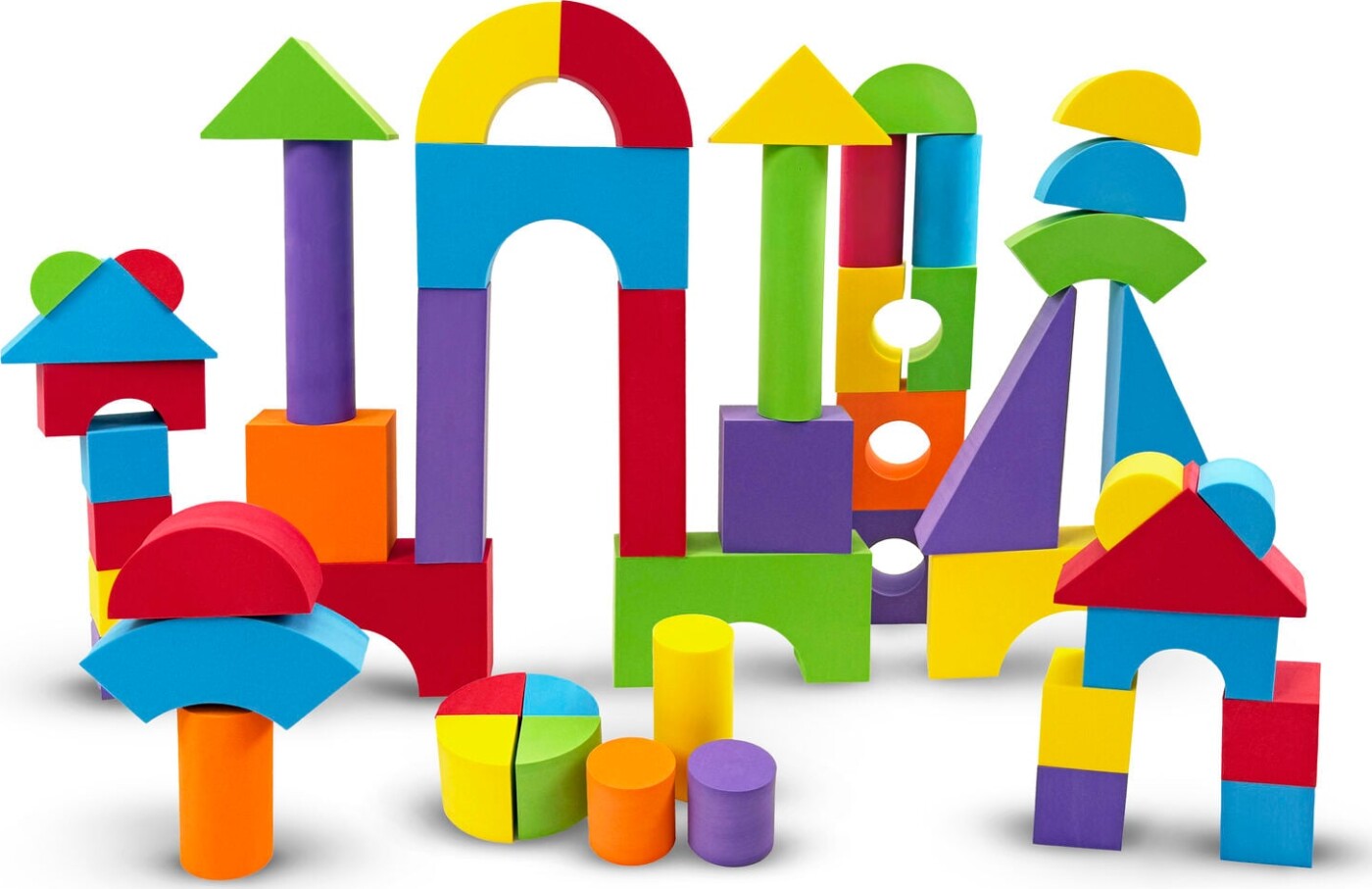 B-beez - Store Skumklodser Til Børn - 52 Dele - Vn 53008