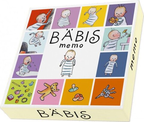 Vendespil Til Børn - Bäbis Memo - 32 Kort