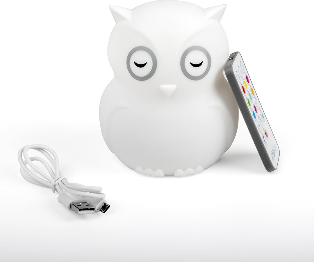 Bblüv - Natlampe Ugle - Touch Og Fjernbetjening