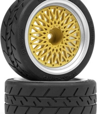Billede af Bbs Rs Wheels Silver/gold 26mm (6mm Offset) - Hp120266 - Hpi Racing