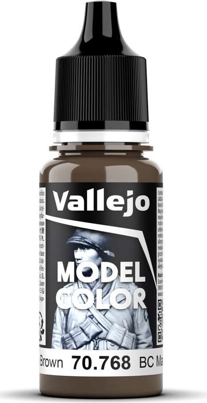 Vallejo - Model Color - Bc Dark Brown Mat - 18 Ml - 70768