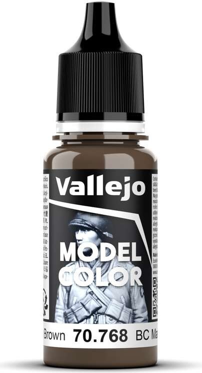 Vallejo - Model Color - Bc Dark Brown Mat - 18 Ml - 70768