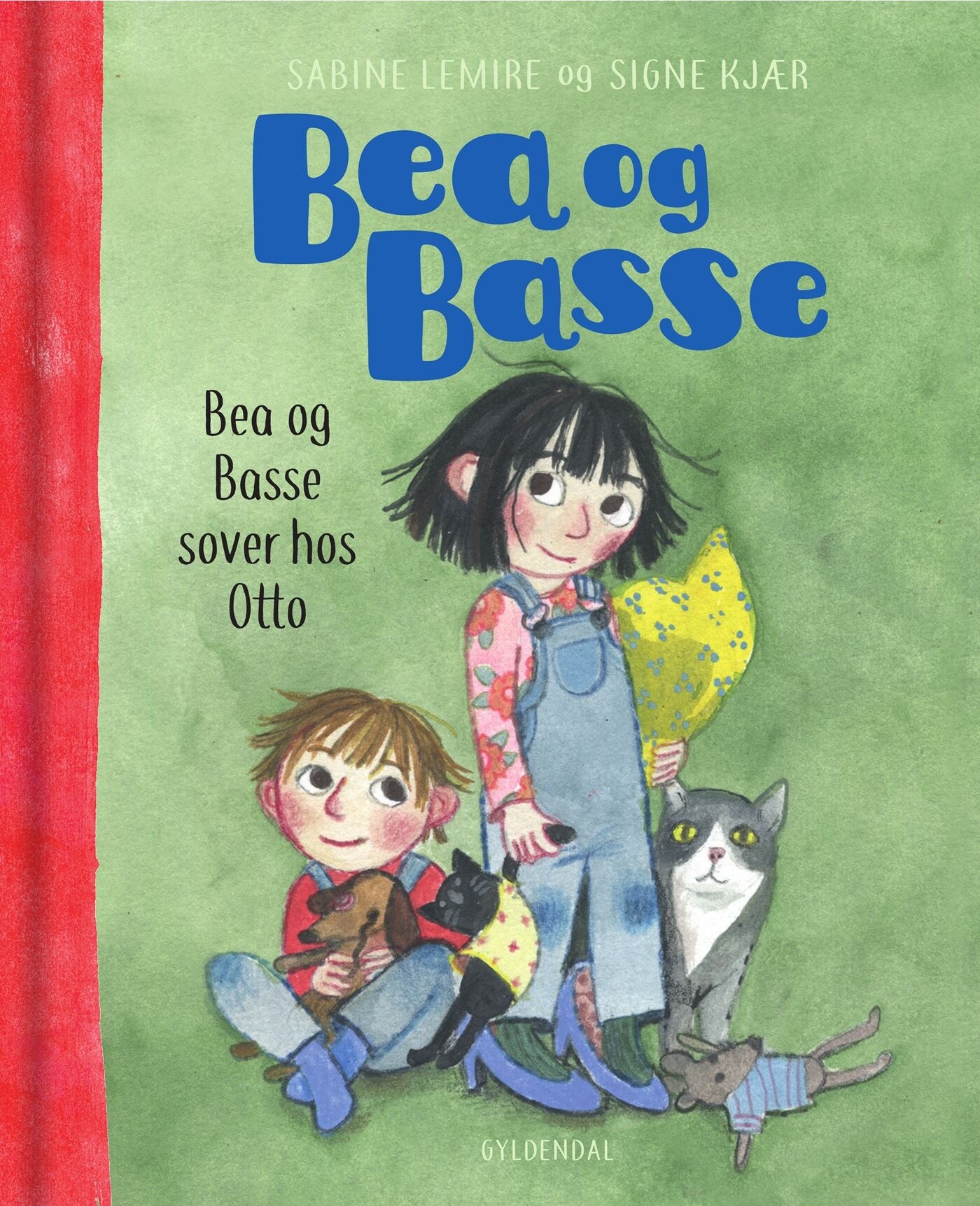 Billede af Bea Og Basse 7 - Bea Og Basse Sover Hos Otto - Sabine Lemire - Bog