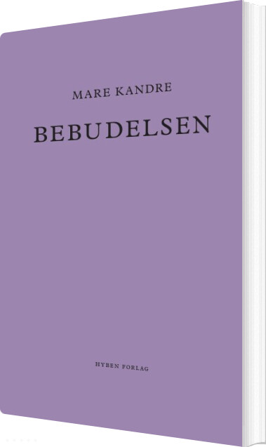 Bebudelsen - Mare Kandre - Bog