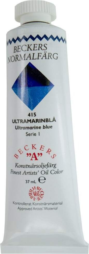 Beckers - Oliemaling - Ultramarine Blue 37 Ml