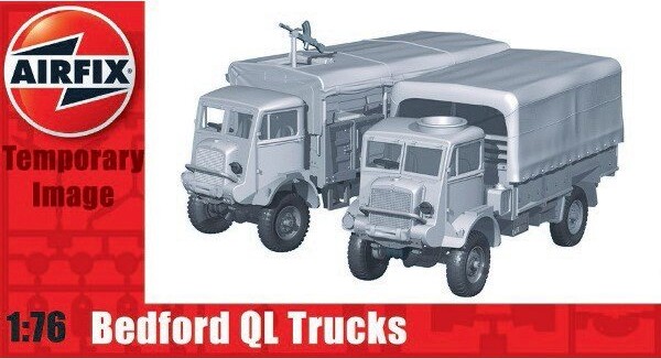 Billede af Airfix - Bedford Ql Trucks Byggesæt - 1:76 - A03306
