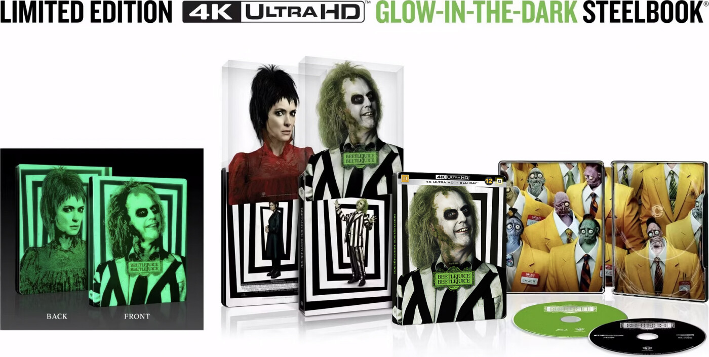 Beetlejuice Beetlejuice - Steelbook - 4K Blu-Ray