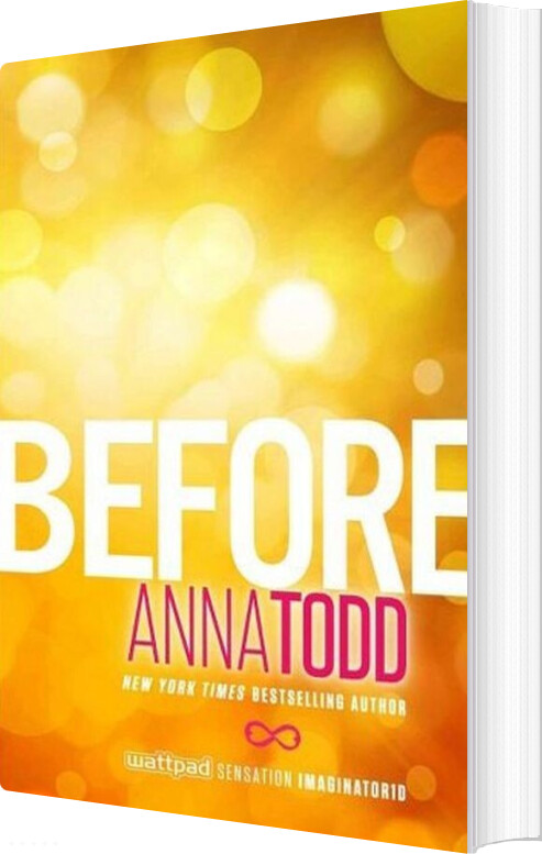 Before - Anna Todd - English Book