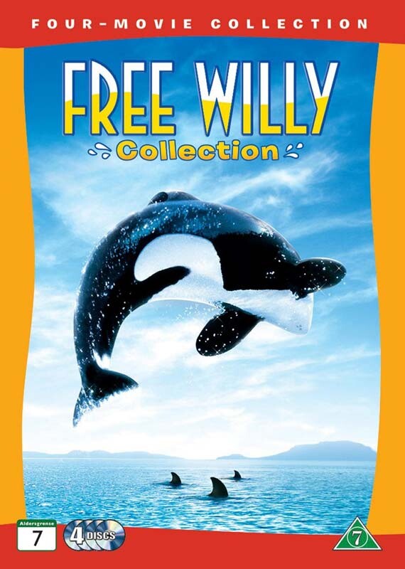Free Willy Collection 1-4 / Befri Willy Samling 1-4 - DVD - Film