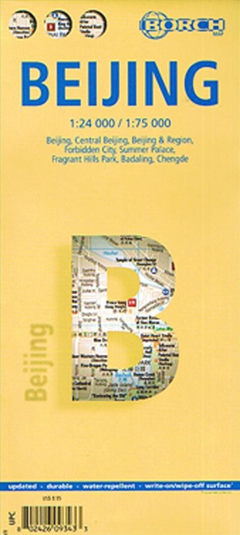 Beijing - Borch Maps - English book