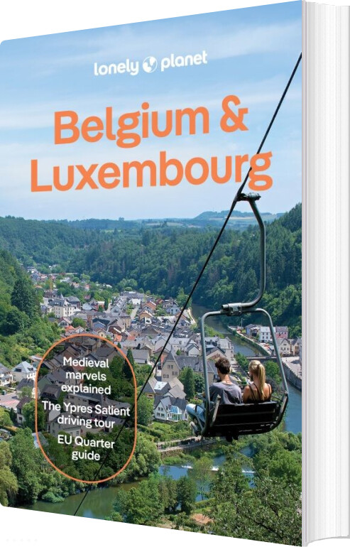 Belgium & Luxembourg - Lonely Planet - Melissa Monaco - English Book