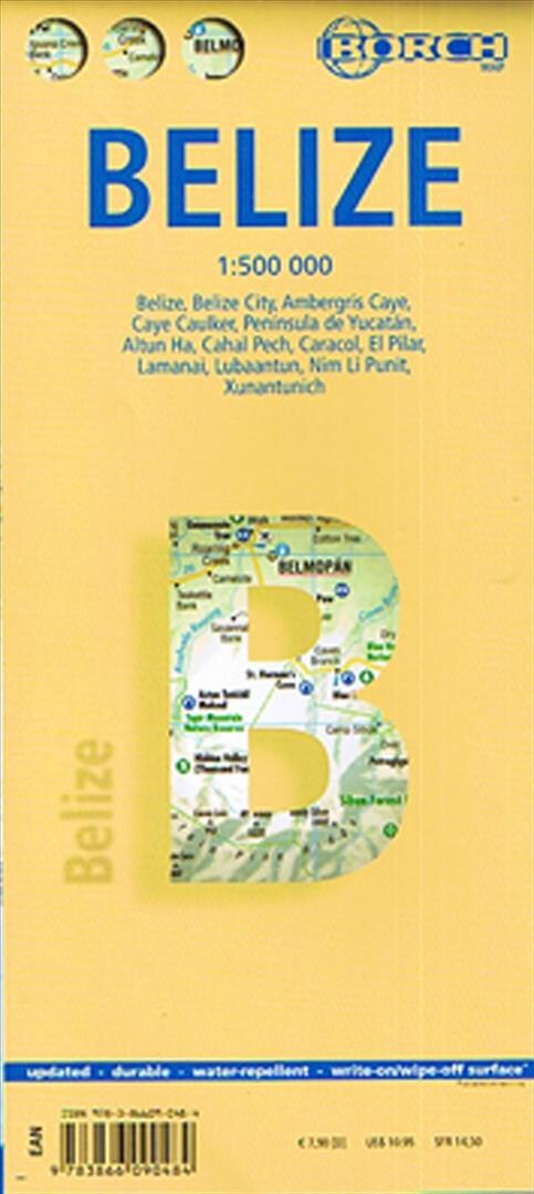 Belize - Borch Maps  - English book