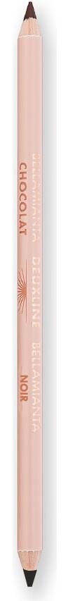 Bellamianta - Deuxline 2 In 1 Eyeliner Pencil - Black And Brown - 1.6g