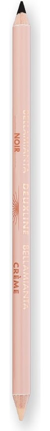 Bellamianta - Deuxline 2 In 1 Eyeliner Pencil - Cream And Black - 1.6g