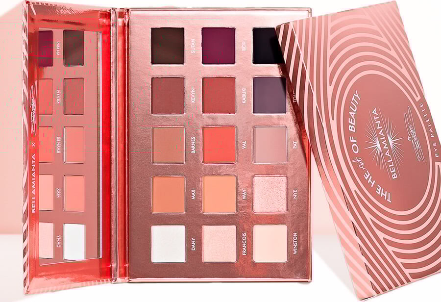 Bellamianta - Heart Of Beauty Eyeshadow Palette 15g - øjenskygge Palette