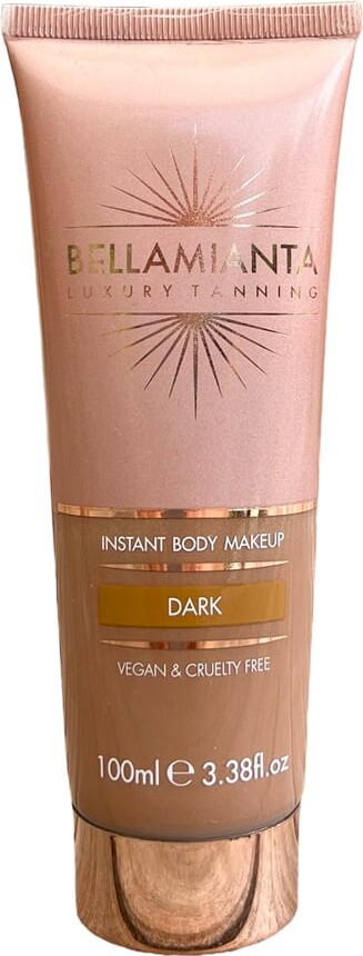 Bellamianta - Instant Body Make Up - Dark - 100 Ml