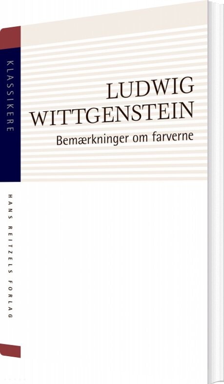 Bemærkninger Om Farverne - Ludvig Wittgenstein - Bog