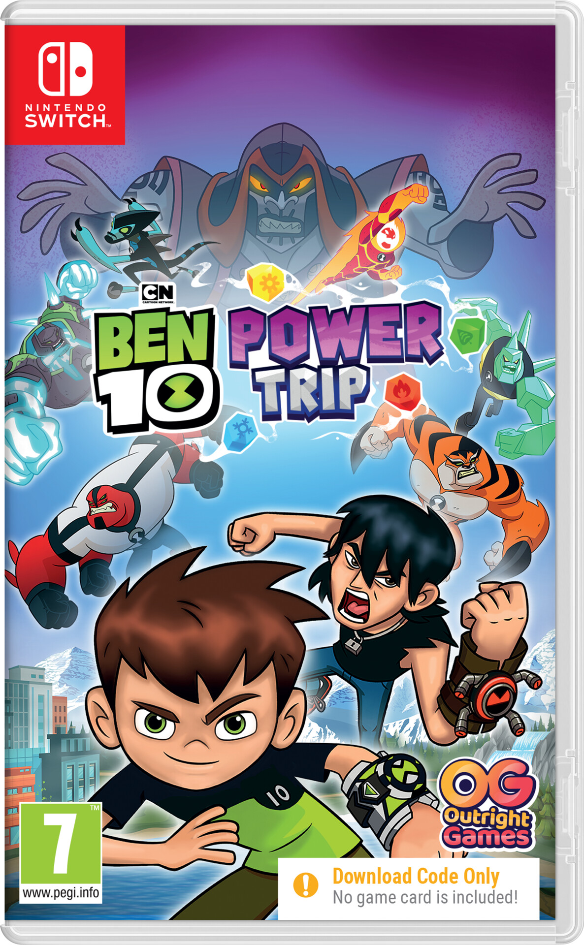 Billede af Ben 10: Power Trip - Kode I Boks - Nintendo Switch