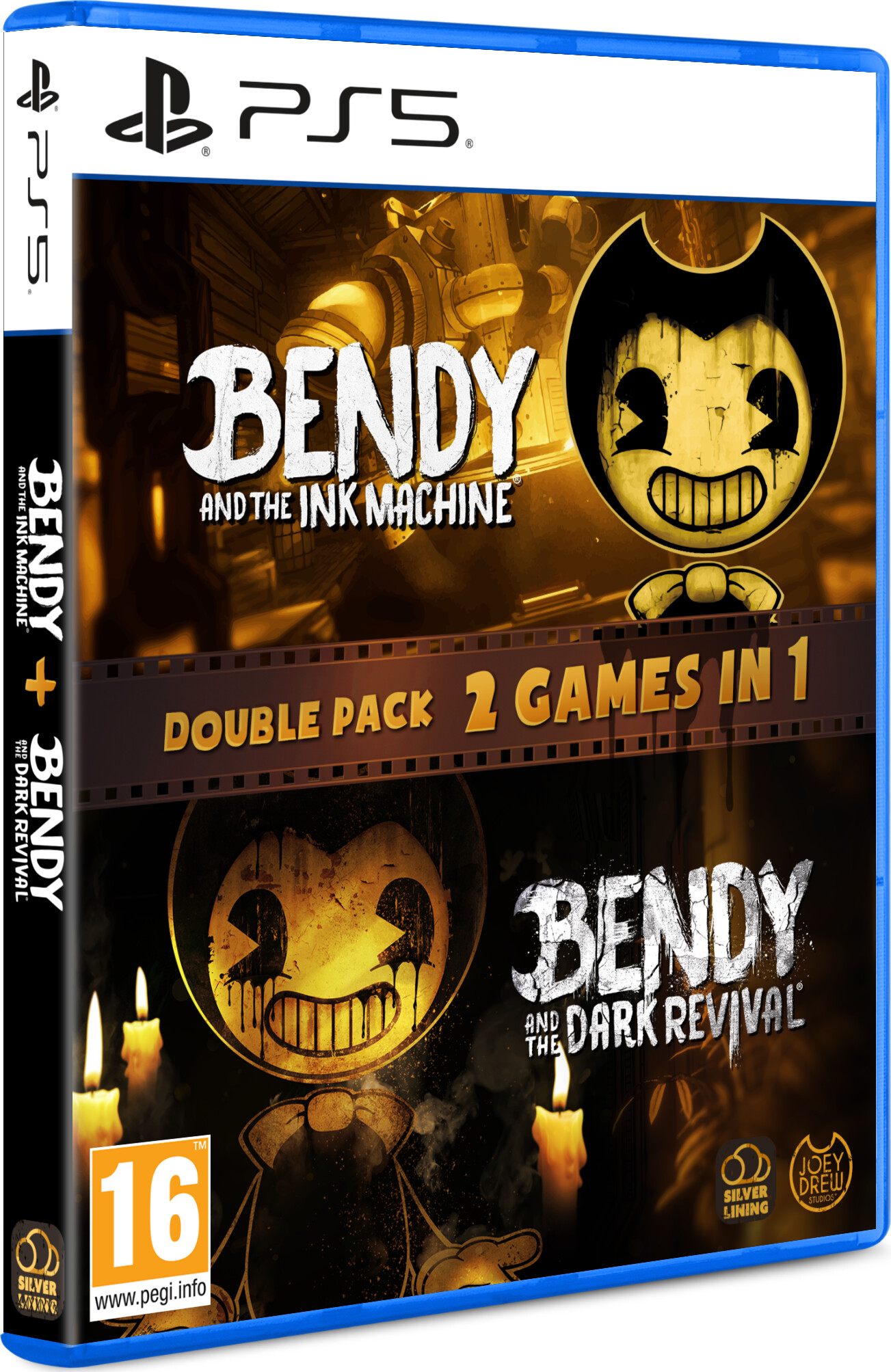 Bendy and the Ink Machine + Bendy and the Dark Revival - Sony PlayStation 5 - Puslespil