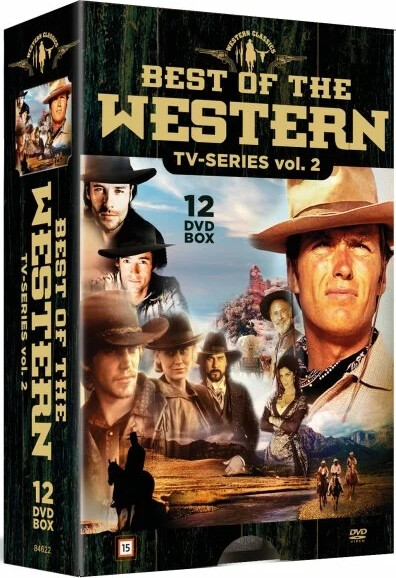 Best Of The Western Tv-series - Vol. 2 (12 Disc Box Set) - DVD - Film