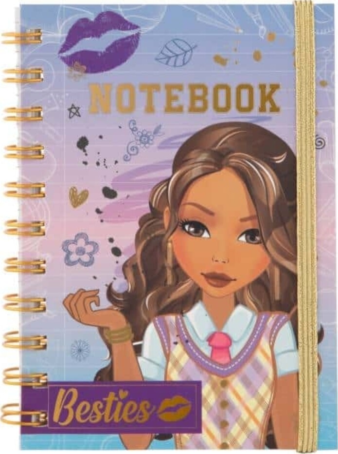 Besties Notesbog A6 120 Sider Med Linjeret