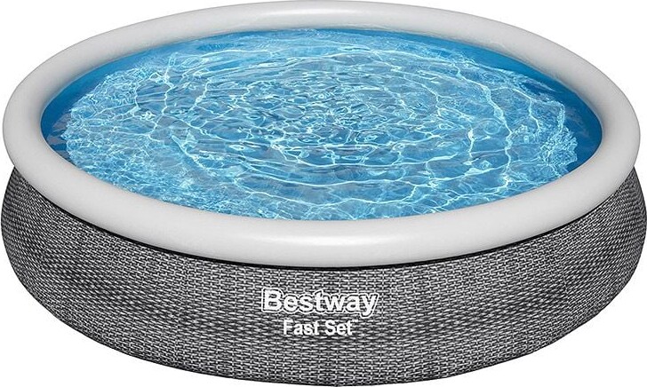 Bestway - Fast Set Pool Med Pumpe - 366 X 76 Cm - 5377 L