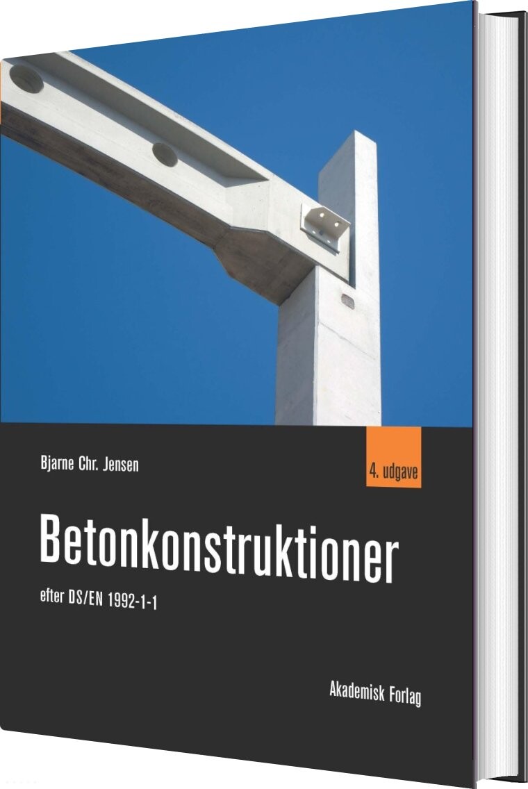 Billede af Betonkonstruktioner - Bjarne Christian Jensen - Bog