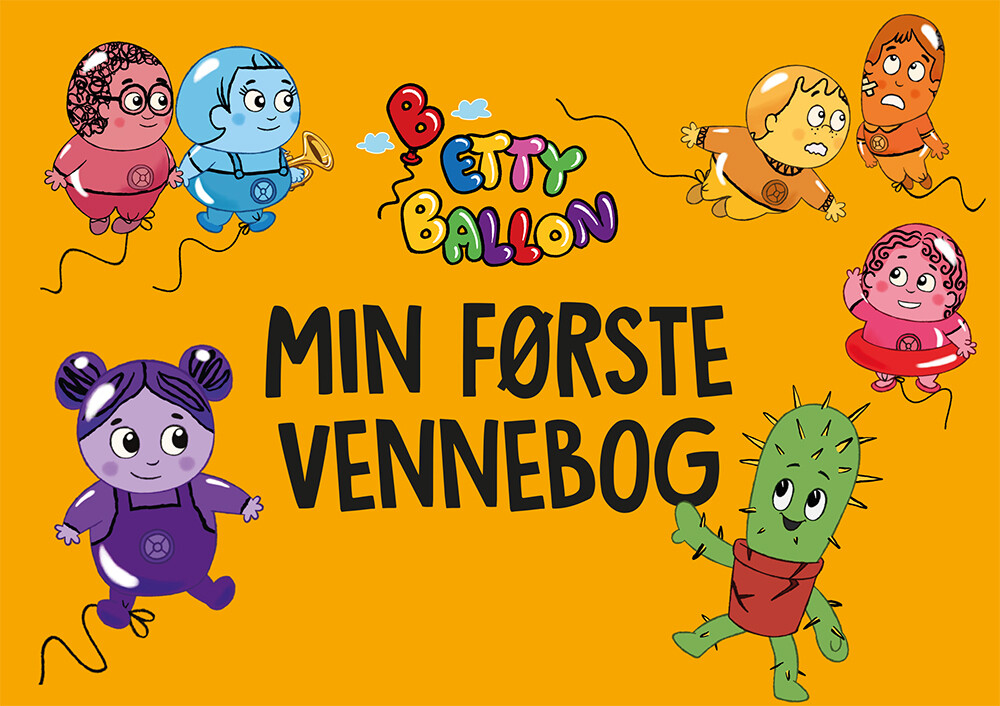 Betty Ballon - Min Første Vennebog - Puk Grasten - Bog