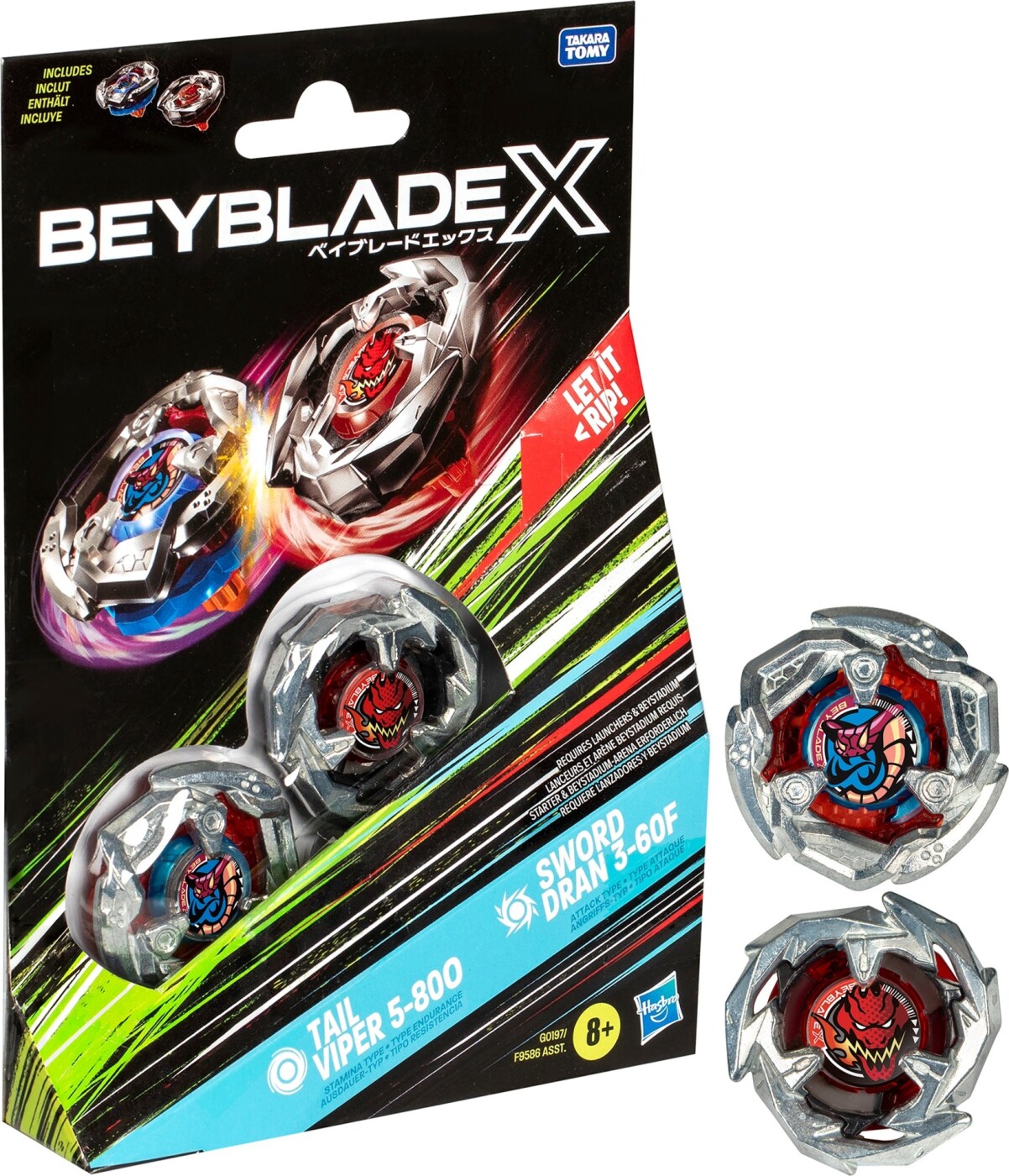 Beyblade - Bbx Bey Bbx Tail Viper Sword Dran (g0197es0)