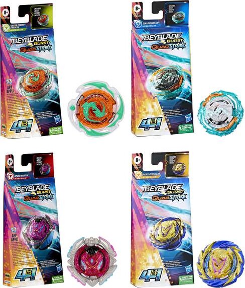 Beyblade - Burst Quadstrike - Spinning Top - Assorteret