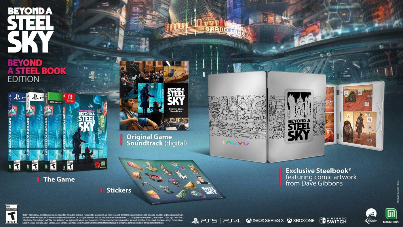 Beyond A Steel Sky - Beyond A Steelbook Edition - PS4