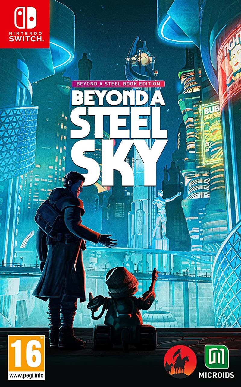 Beyond A Steel Sky - Kode I Boks  - Nintendo Switch