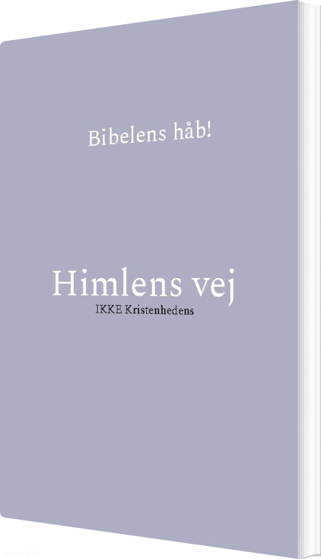 Bibelens Håb! - En Kristen - Bog