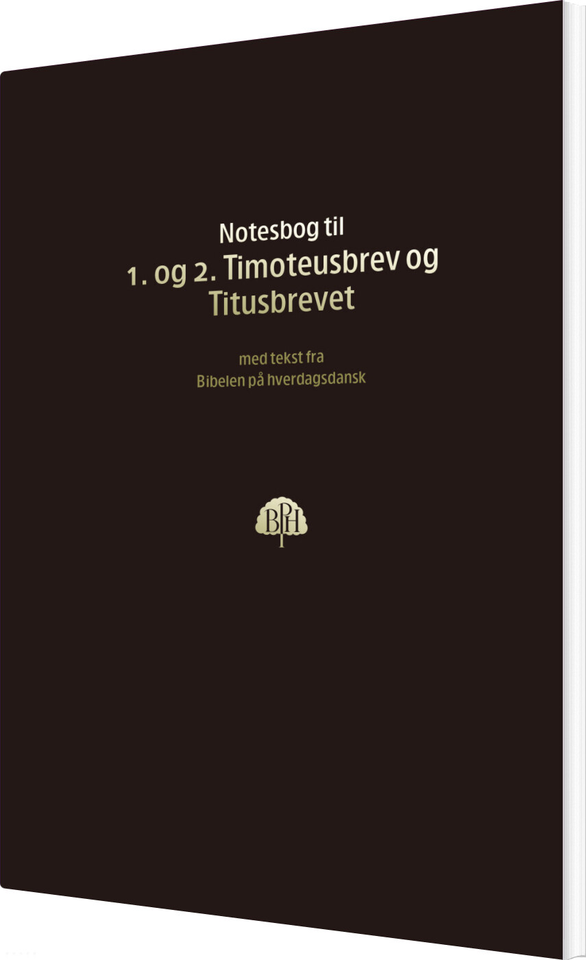 Billede af Bibelnotesbog 10 - 1. Og 2. Timoteusbrev Og Titusbrevet - Diverse - Bog