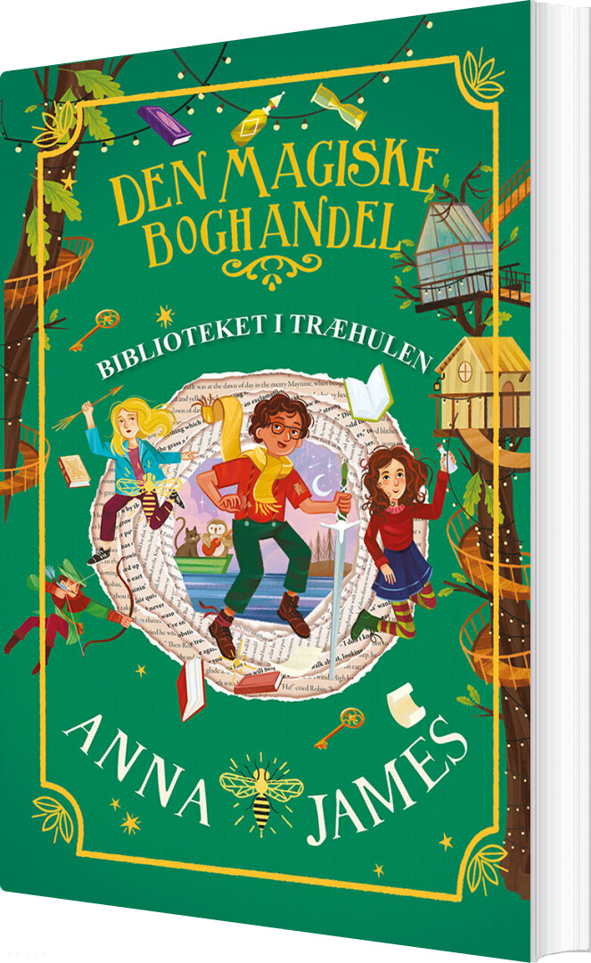 Biblioteket I Træhulen - Anna James - Bog