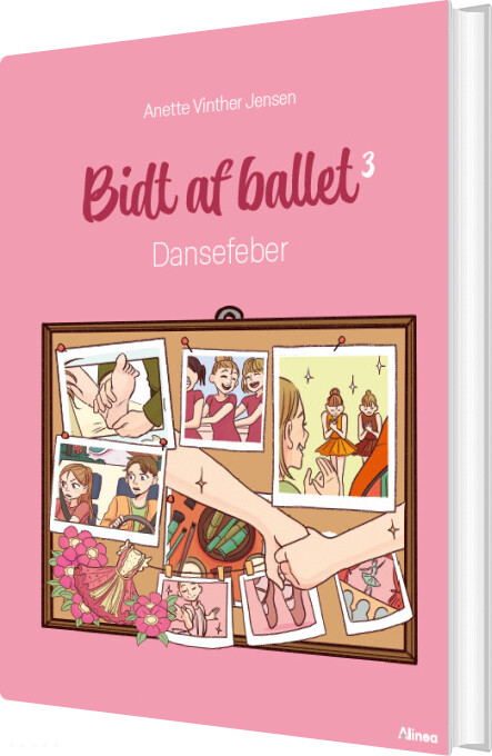 Billede af Bidt Af Ballet 3 - Dansefeber, Rød Læseklub - Anette Vinther Jensen - Bog