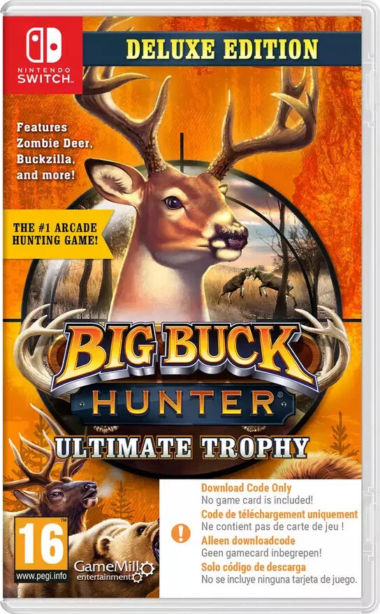 Big Buck Hunter: Ultimate Trophy (deluxe Edition) - Kode I Boks - Nintendo Switch