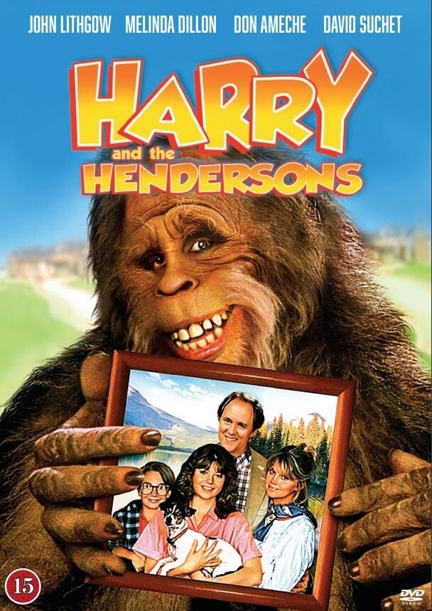 Harry And The Hendersons / Bigfoot Og Familien Henderson - DVD - Film