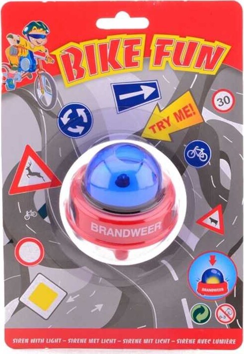 Bike Fun - Brandbil Sirene Til Børnecyklen