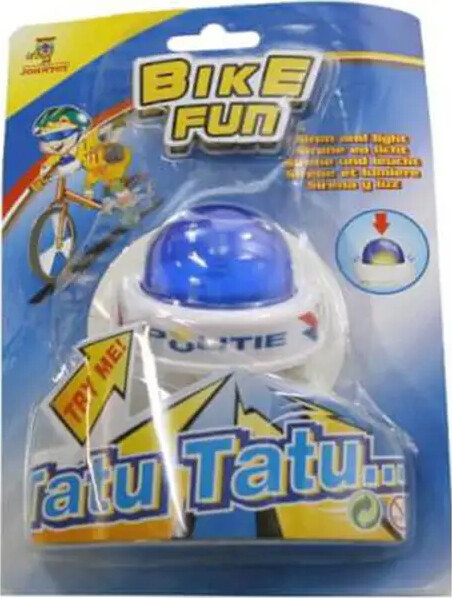 Bike Fun - Politi Sirene Til Børnecyklen