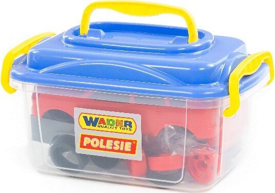 Polesie - Legetøjsbil Med Trailer - Assorteret