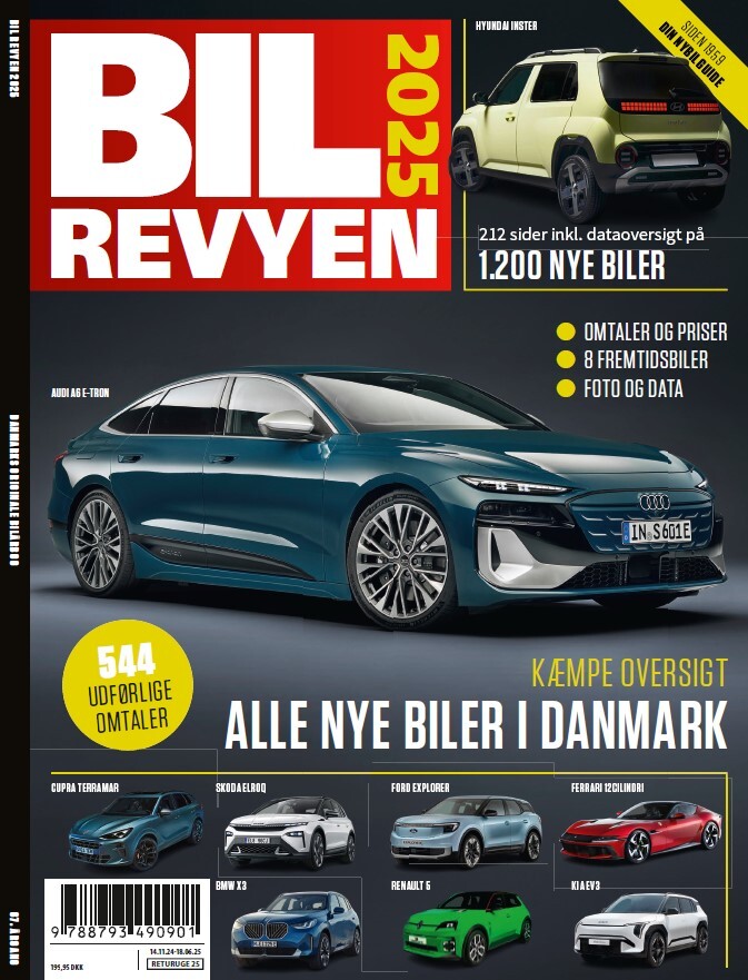 Bil-revyen 2025 - Forlaget Benjamin - Bog