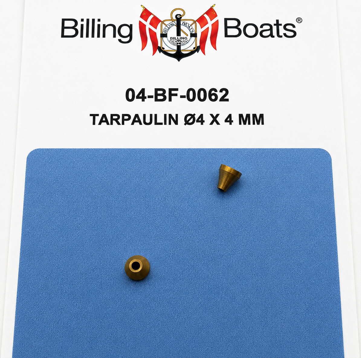 Billing Boats 04-bf-0062 - Tarpaulin Pressenningsring - ø 4x4 Mm