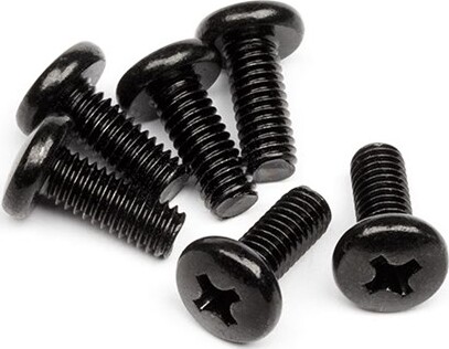 Binder Head Screw M4x10mm (6pcs) - Hpz613 - Hpi Racing