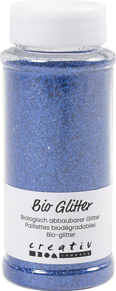 Bio-glitter - Blå - 140 Ml