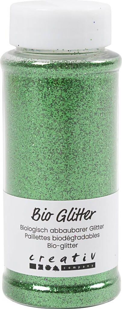 Bio-glitter - Grøn - 140 Ml