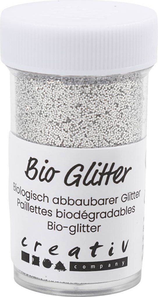 Bio-glimmer - Sølv - 27ml billede