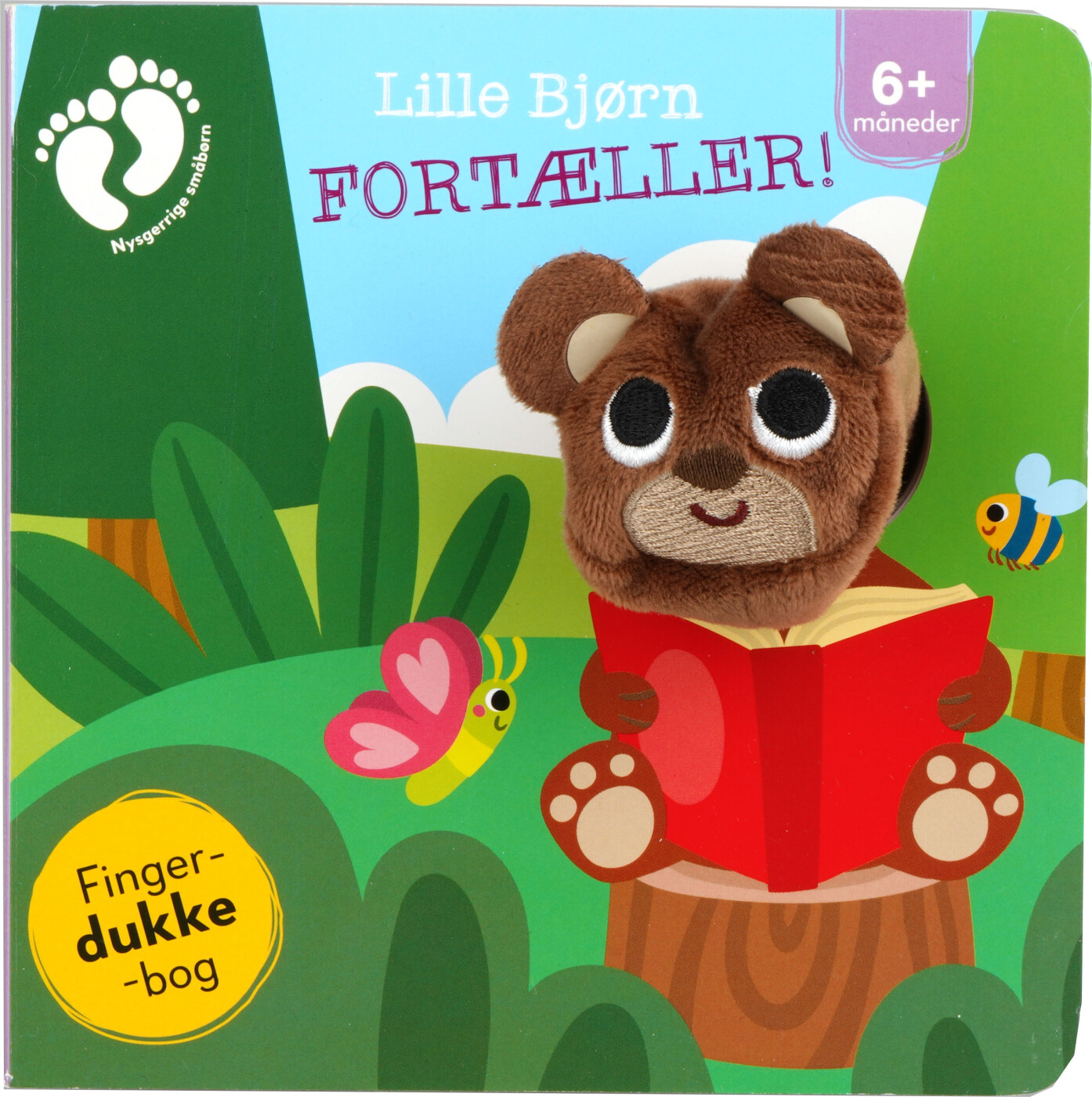 Lille Bjørn Fortæller! - Med Fingerdukke - Bog